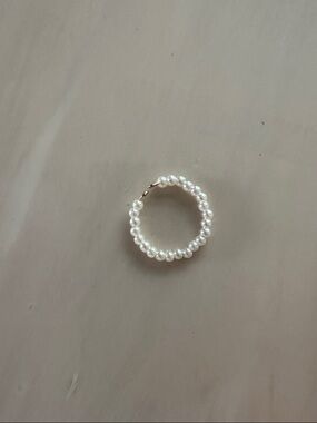 Classic Pearl ring - White
